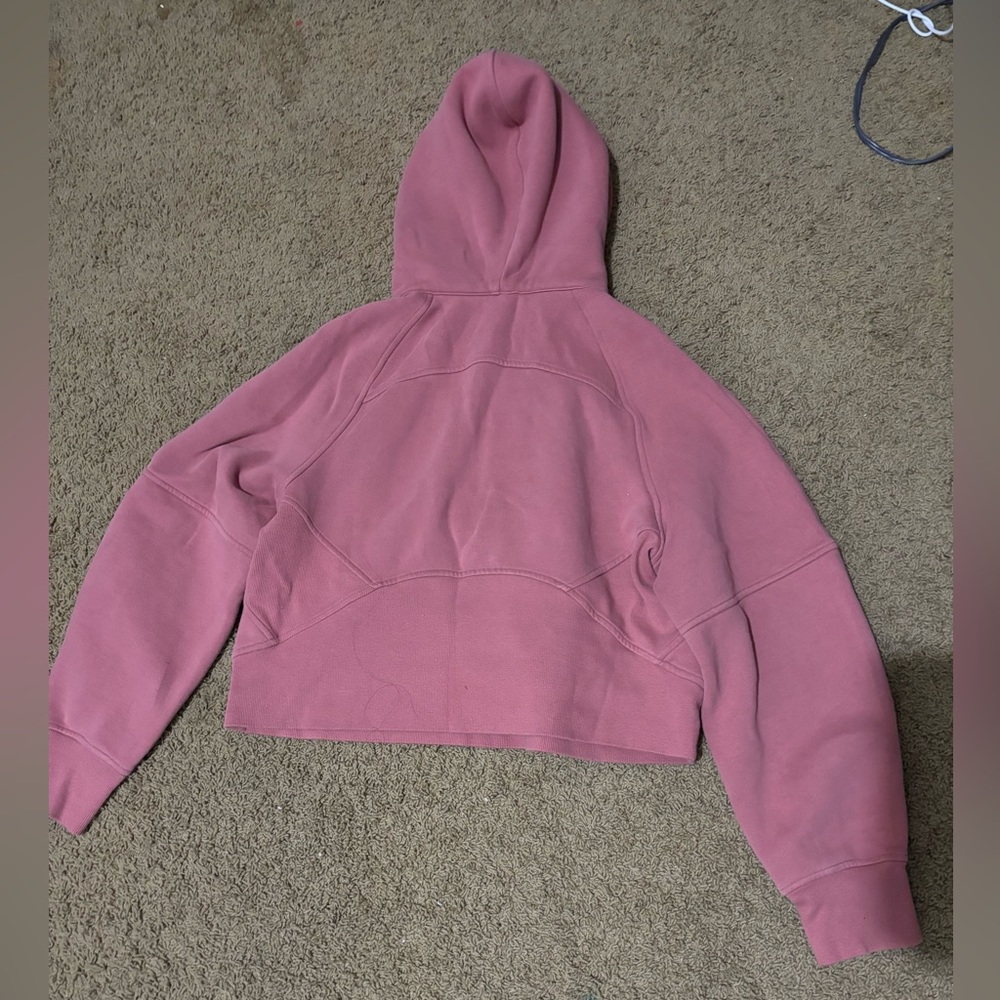 🌹💕Lululemon Scuba Oversized Half-Zip Hoodie Brier Rose - Picture 2 of 5